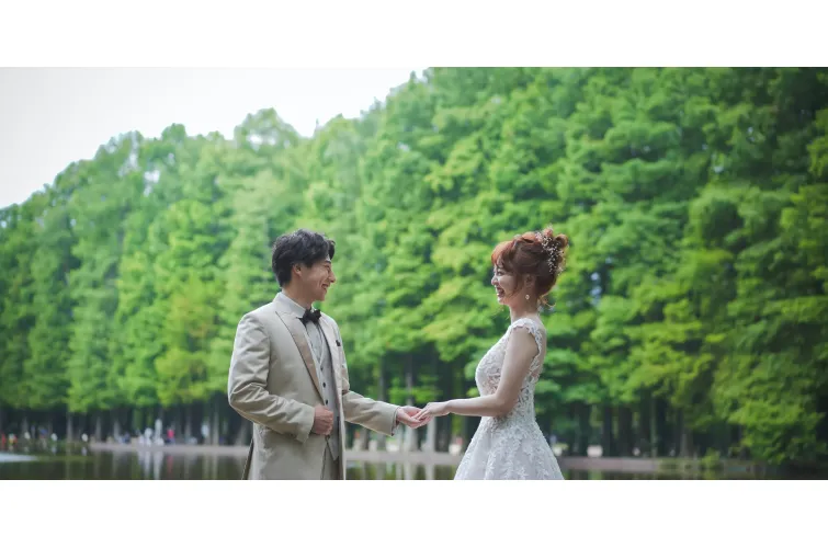 別所沼公園(日本當地婚纱相)