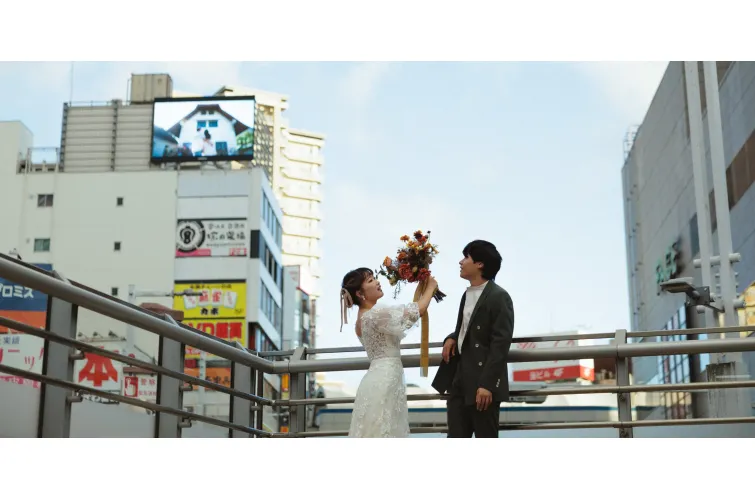 船橋駅(日本當地婚纱相)