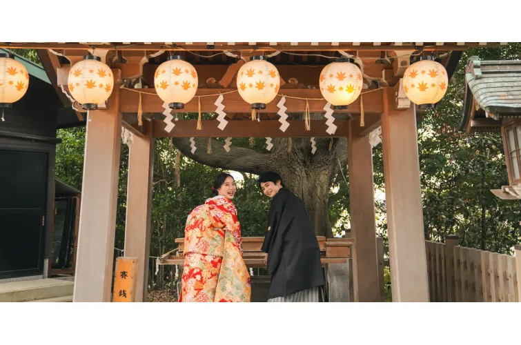 檢見川神社(日本當地婚纱相)